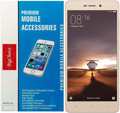 BigChoice Tempered Glass Guard for Mi Redmi 3S(Pack of 1)