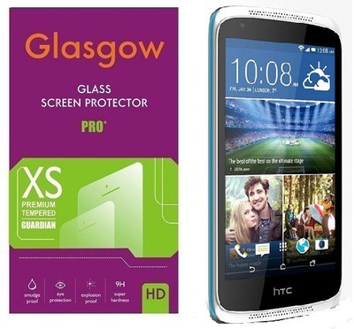 Glasgow Tempered Glass Guard for HTC Desire 526G Plus(Pack of 1)