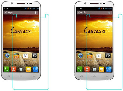 ACM Tempered Glass Guard for Micromax Superfone Canvas Xl A119(Pack of 2)
