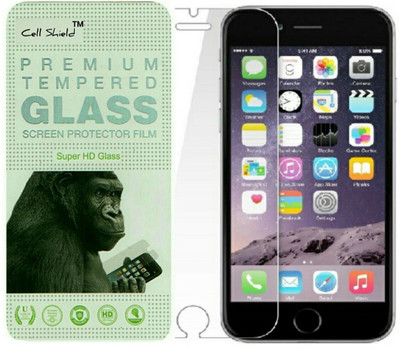 CELLSHIELD Tempered Glass Guard for Apple iPhone 4s(Pack of 1)