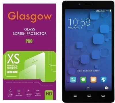 Glasgow Tempered Glass Guard for InFocus M330(Pack of 1)