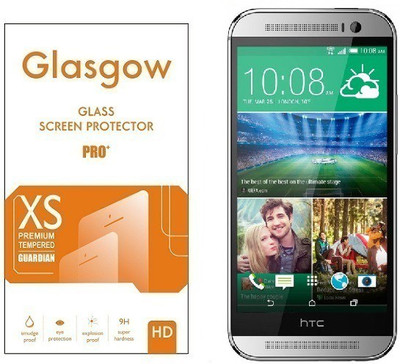 Glasgow Tempered Glass Guard for HTC One M8(Pack of 1)