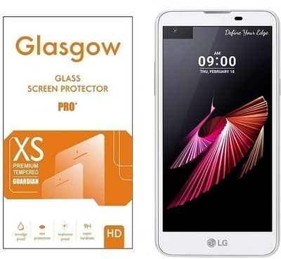 Glasgow Tempered Glass Guard for LG X Screen(Pack of 1)