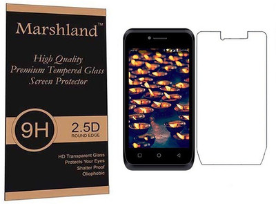 MARSHLAND Tempered Glass Guard for Reliance Jio LYF Flame 6(Pack of 1)