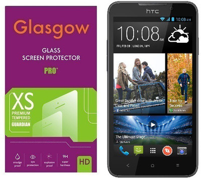 Glasgow Tempered Glass Guard for HTC Desire 516(Pack of 1)