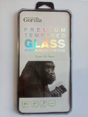 BLACK GORILLA Tempered Glass Guard for MICROMAX BOLT A065(Pack of 1)