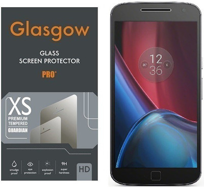 Glasgow Tempered Glass Guard for Motorola Moto G (4th Generation) Plus(Pack of 1)