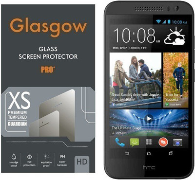 Glasgow Tempered Glass Guard for HTC Desire 616(Pack of 1)