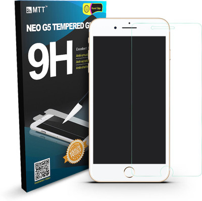 MTT Tempered Glass Guard for Apple iPhone 7 Plus, Apple iPhone 8 Plus(Pack of 1)