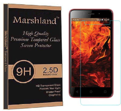 MARSHLAND Tempered Glass Guard for LYF Flame 7S(Pack of 1)