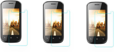 ACM Tempered Glass Guard for Intex Cloud X3(Pack of 3)