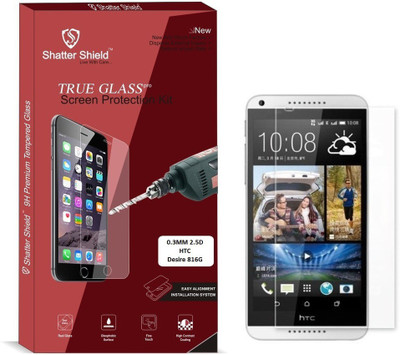 Shatter Shield Tempered Glass Guard for HTC Desire 816G (5.5" Inch Display)(Pack of 1)