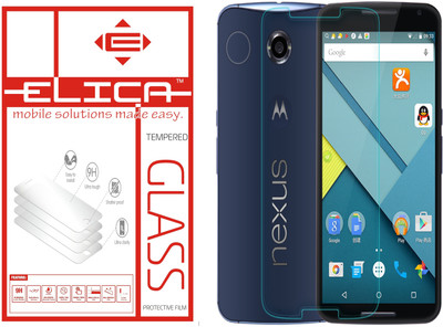 ELICA Tempered Glass Guard for Motorola Nexus 6(Pack of 1)