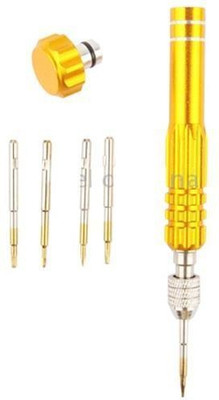 

Gifts2Gifts Standard Screwdriver Set(Pack of 5), Gold