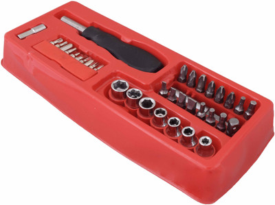 

Asraw Impact Screwdriver Set, Red