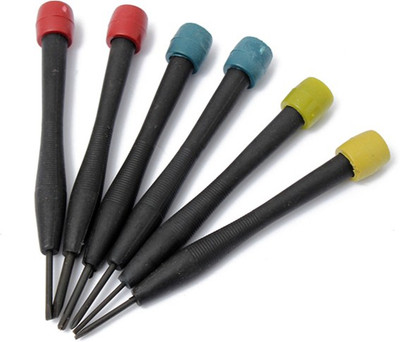 DIY Crafts 6 in 1 Repairing Opening Pry Screwdriver Tools Precision Screwdriver Set(Pack of 6)