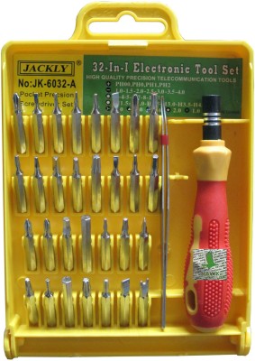 HAWK Jackly Ratchet Screwdriver Set(Pack of 32)