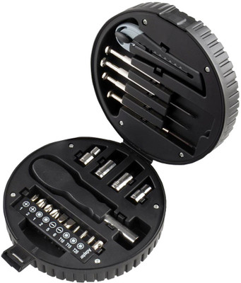 

Vinayaka Household Hand Tool Kit(20 Tools), Black