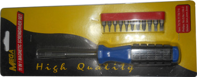 

Aashirwad Craft Combination Screwdriver Set(Pack of 11), Blue