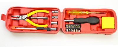 

FASHIONOMA Standard Screwdriver Set(Pack of 17), Multicolor