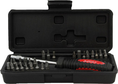 MEGA Proffesional 30 Pcs. Bit with Screwdriver Ratchet Screwdriver Set(Pack of 30)