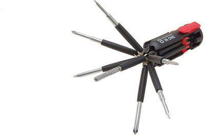 

Homeproducts4u Impact Screwdriver Set(Pack of 1), Black