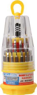 

Jackly Standard Screwdriver Set, Yellow
