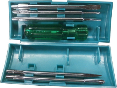 TAPARIA with Neon Bulb Combination Screwdriver Set(Pack of 5)