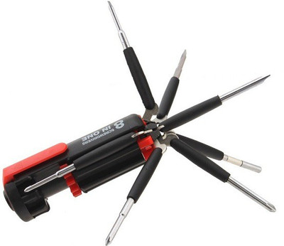 

iDigi Combination Screwdriver Set(Pack of 1), Black