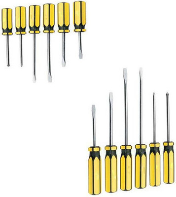 DIY Crafts DIY Crafts PVC Handles Screwdriver Set Combination Screwdriver Set(Pack of 6)