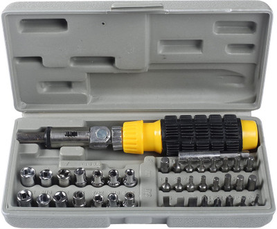 

Smart Products Ratchet Screwdriver Set(Pack of 41), Multicolor