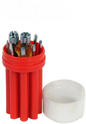 

Babji Combination Screwdriver Set, Red