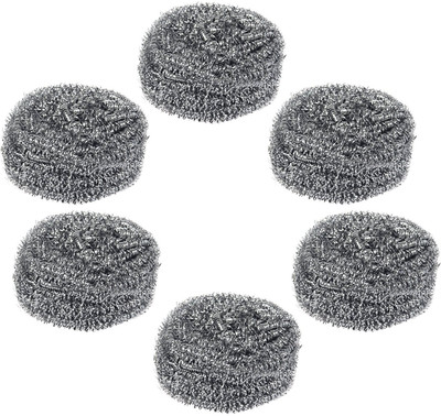 

Ariser enterprises STAINILESS STEAL SCRUBE Scrub Pad(Regular, Pack of 6)