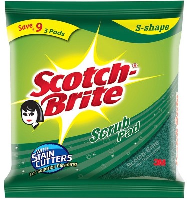 Scotch-Brite Super Saver Large Scrub Pad(Pack of 4)