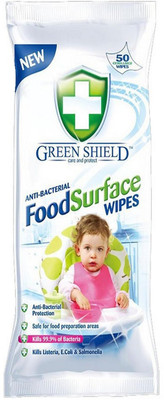 

Greenshield Food Surface Wipes Scrub Sponge(Medium, Pack of 50)