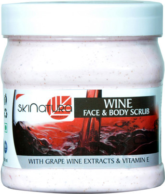 

Skinatura wine face & body cream scrub Scrub(500 ml)