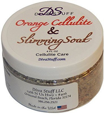 

Diva Stuff Cellulite And Slimming Salt Bath Soak With Orange Polyphenols Jar Scrub(118.28 ml)
