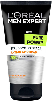 

L'Oreal Paris Men Expert pure power antiblackhead Scrub(150 ml)