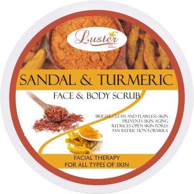 

Luster Sandal & Turmeric Face & Body Cream Scrub(400 g)