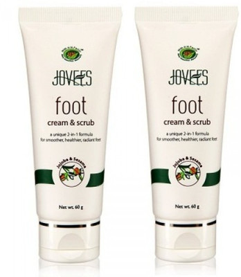 

Jovees Foot Cream & (Pack of 2) Scrub(120 g)