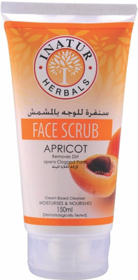 Inatur Herbals Apricot Face Scrub(150 g) Inatur Herbals Apricot Face Scrub(150 g)