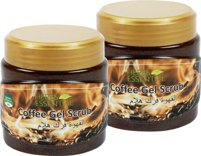 

Herbs Essential Face & Body Coffee Gel Scrub (Pack of 2) Scrub(10000 g)