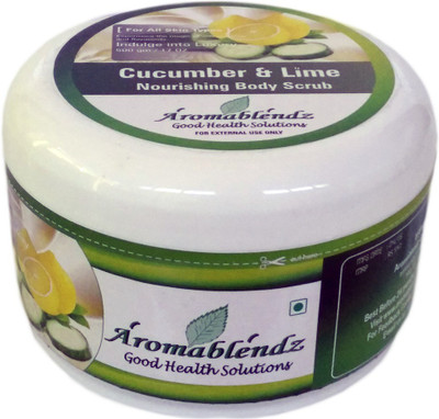 

Aromablendz Cucumber Mint Body Scrub(150 g)