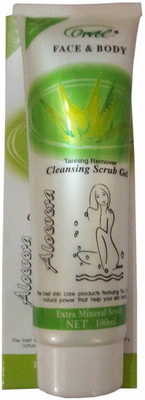 

Orvel Aloe Vera Tanning Remover Gel Scrub(100 ml)