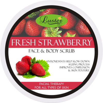 

Luster Fresh Strawberry Face & Body Scrub(400 g)