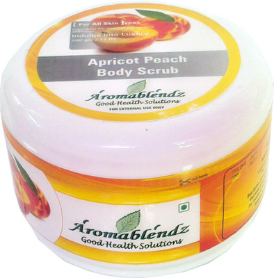 

Aromablendz Apricot Peach Body Scrub(500 g)