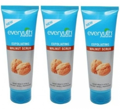 

Everyuth Exfoliating Walnut (Pack of 3) Scrub(150 g)