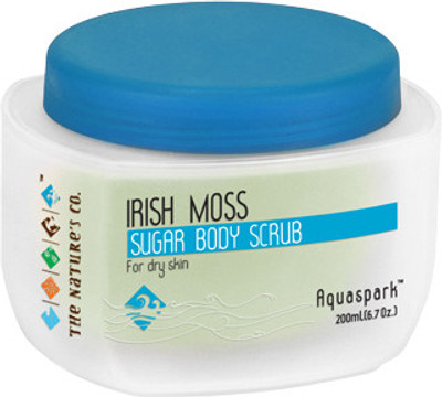 The Natures Co Irish Moss Sugar Body Scrub(200 ml)