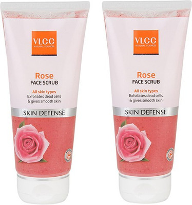 

VLCC Rose Face Pack of 2 Scrub(160 g)