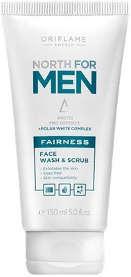 

Oriflame Sweden North For Men Fairness Face Wash & Scrub(150 ml)